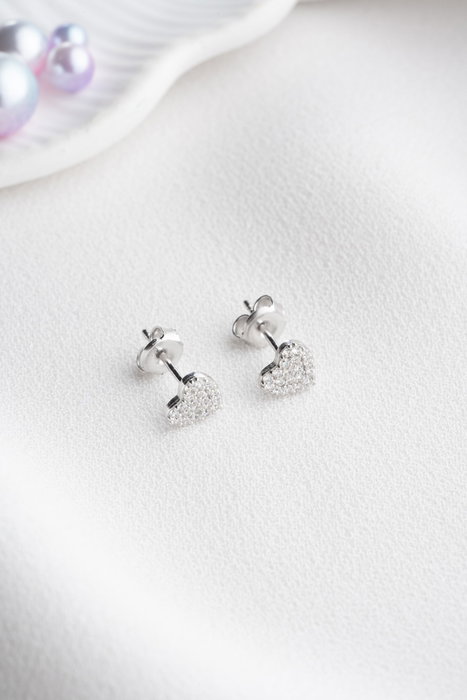 Heliophilia Silver Pendientes de Plata de Ley 925 Stud Heliophilia Silver Pendientes de Plata de Ley 925 Stud